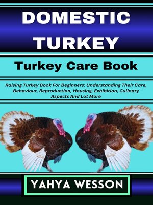 cover image of DOMESTIC TURKEY Turkey Care Book